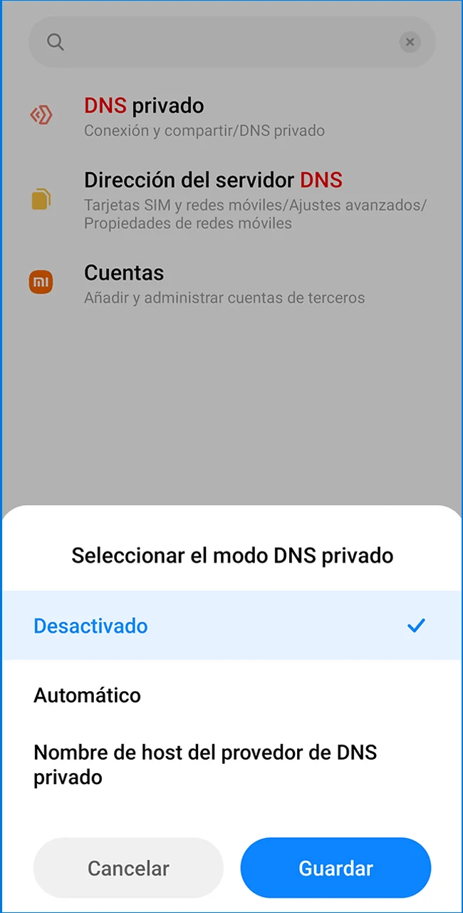 Configure los DNS para usar Stake hoy.