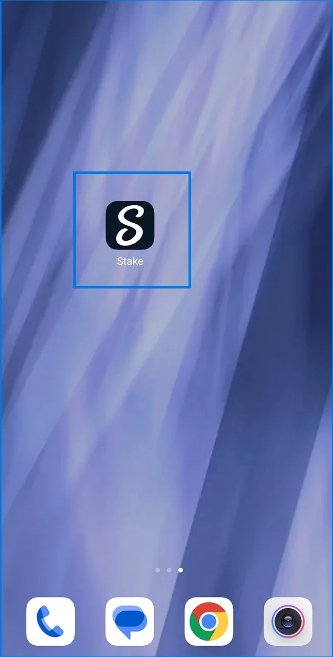 Use la app de Stake en su celular hoy.