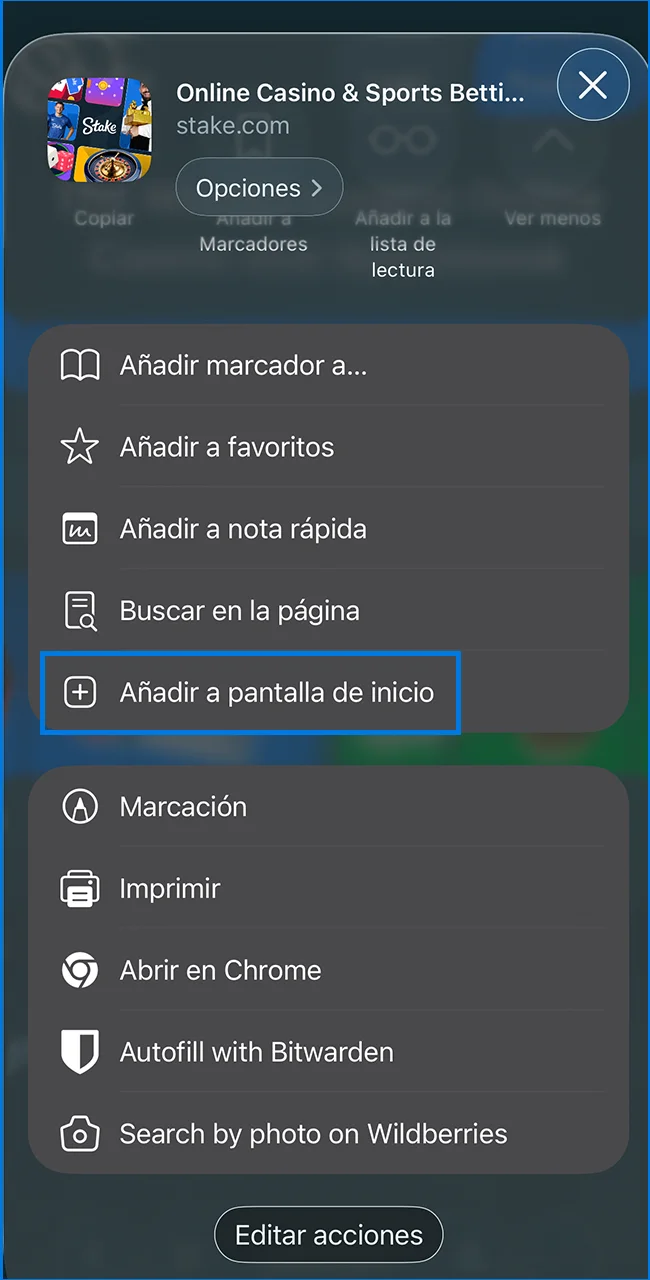Agregue Stake a la pantalla de inicio de su iPhone ahora.