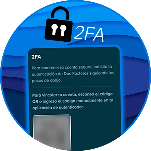 Active el 2FA en Stake móvil hoy.