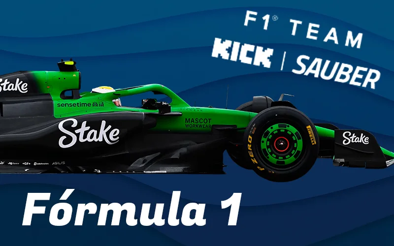 Siga la Fórmula 1 con Stake hoy.