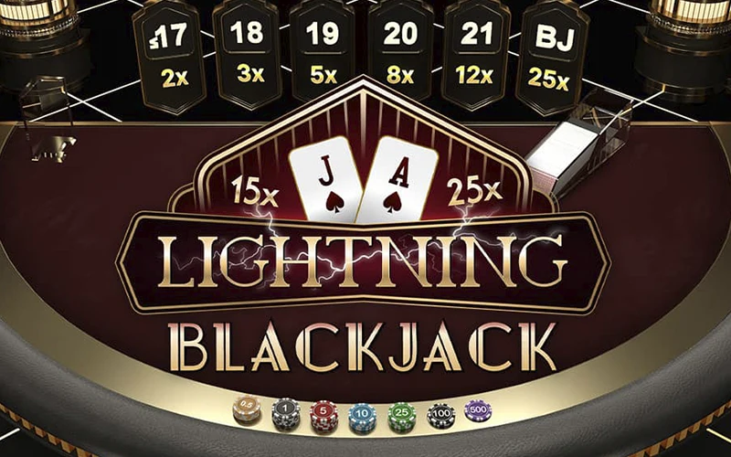 Juegue Lightning Blackjack en Stake hoy.