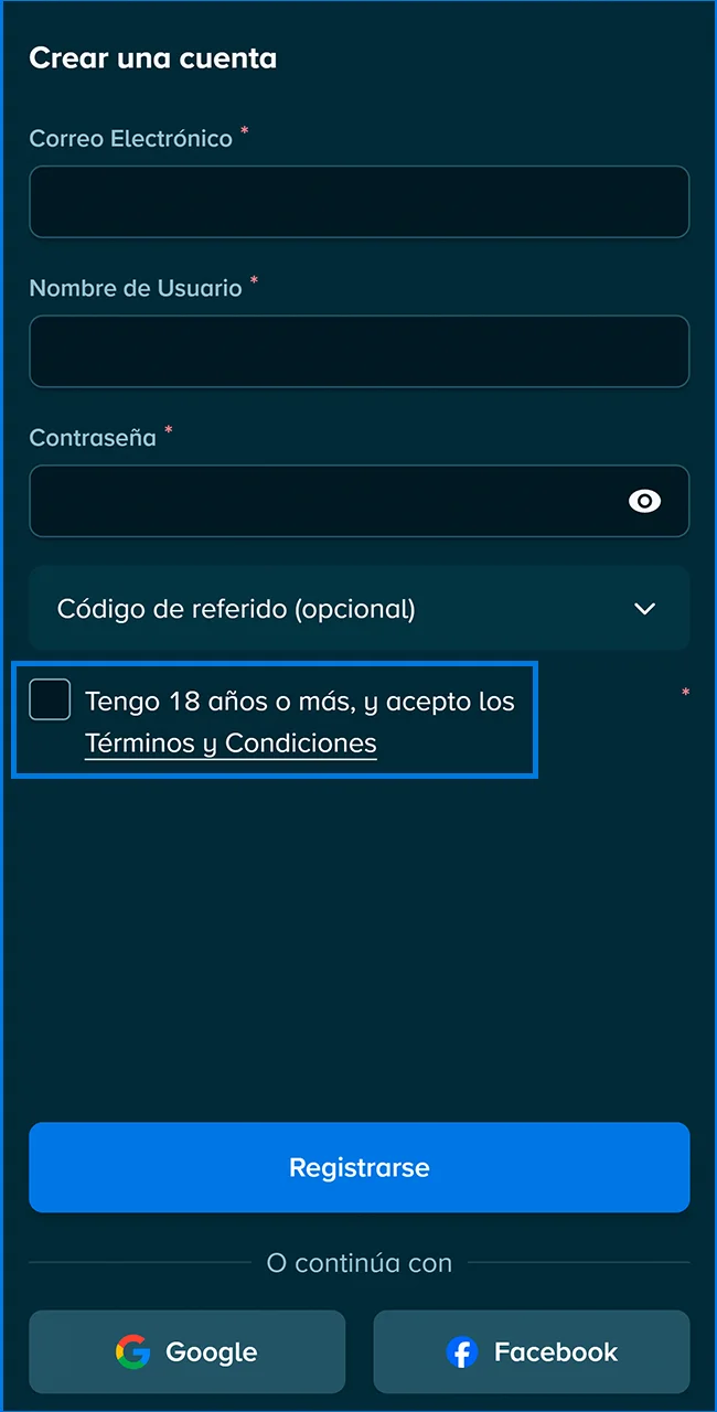 Acepte los términos y confirme su cuenta en Stake hoy.